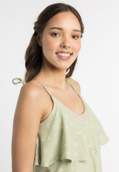 myMo Women's Dress With Flounce