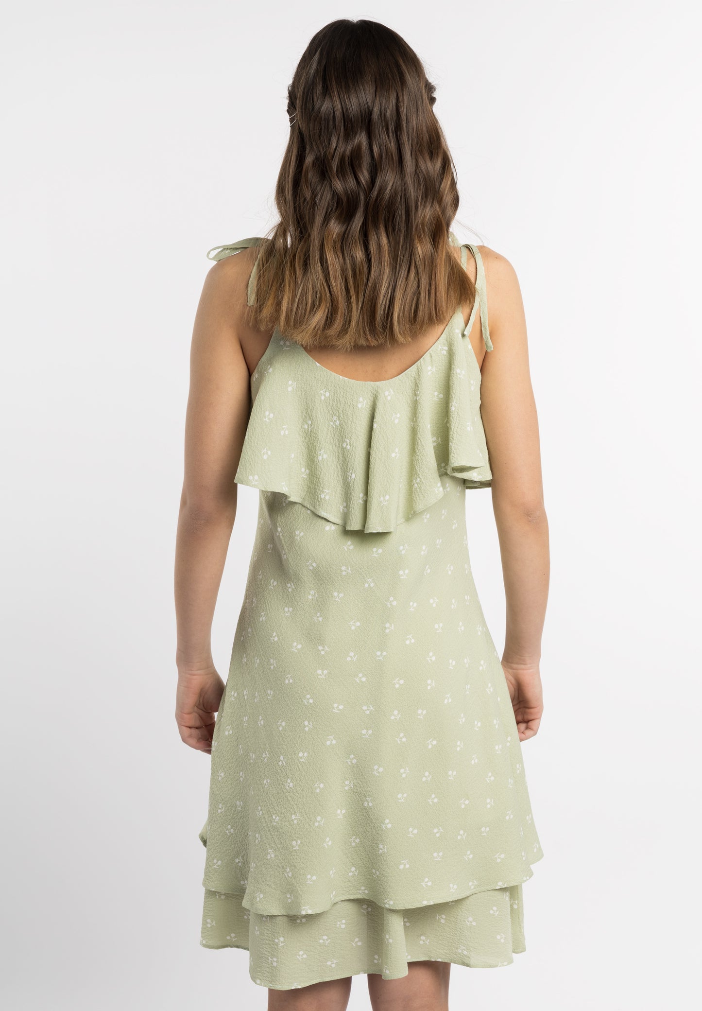 myMo Women's Dress With Flounce