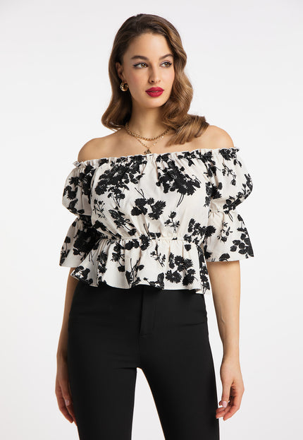 faina Damen Bluse Carmen