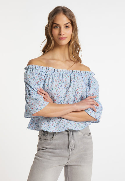 Mymo Women's Blouse With Vichy Pattern