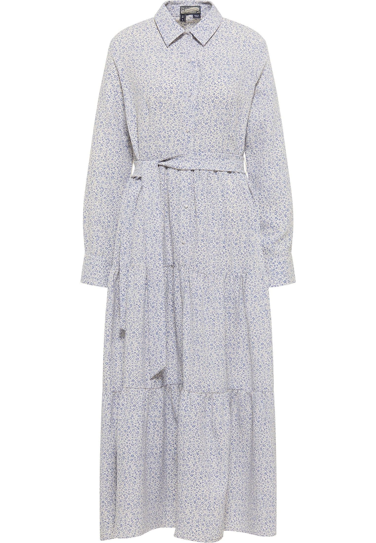 Dreimaster vintage Women's Floral Print Maxi Dress