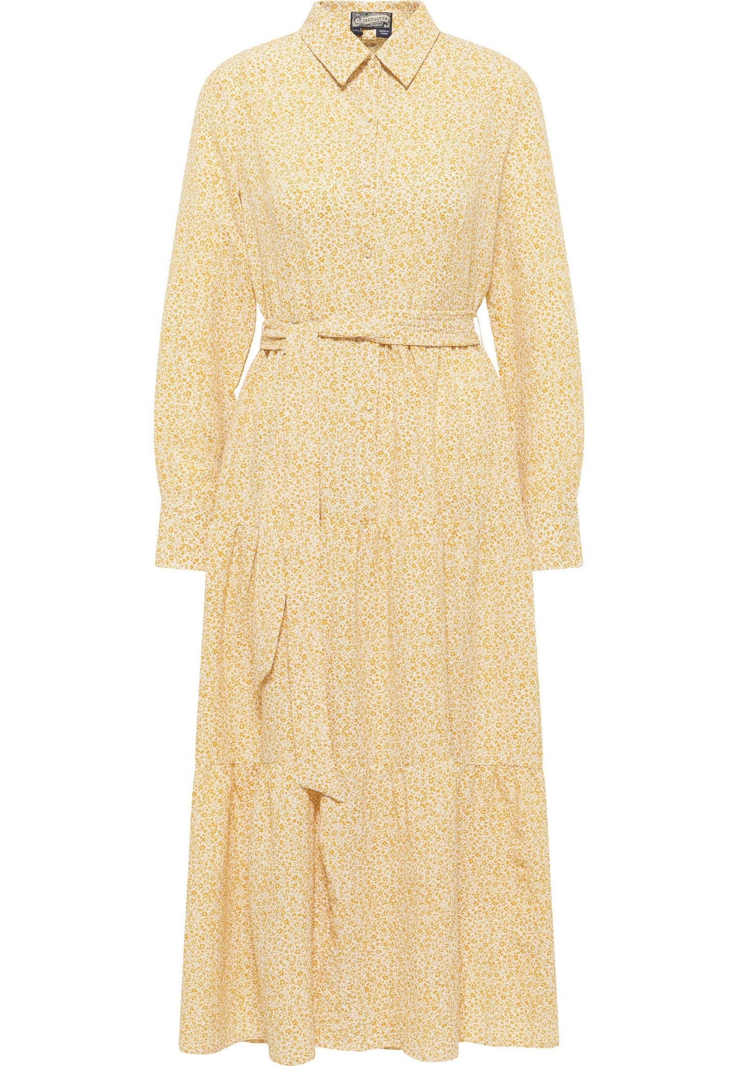 Dreimaster vintage Women's Floral Print Maxi Dress