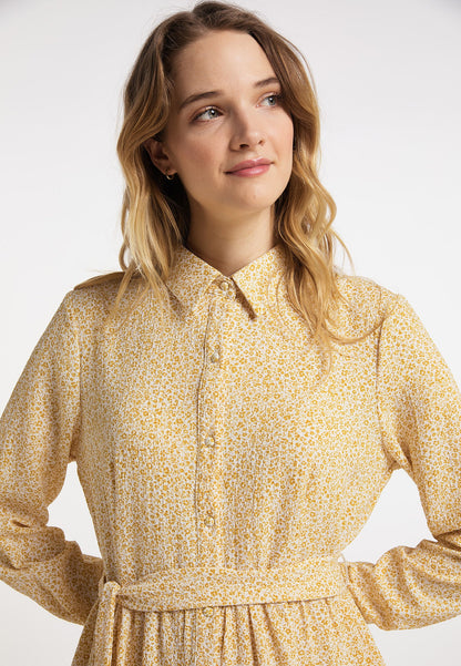 Dreimaster vintage Women's Floral Print Maxi Dress