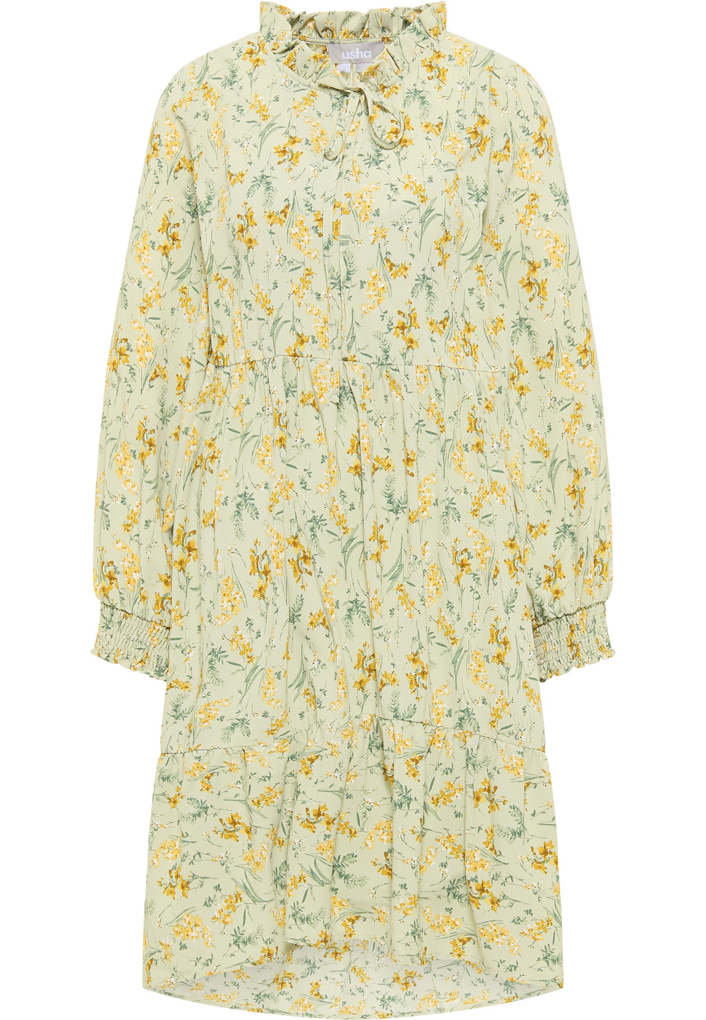 usha Women's Dress With Floral Print