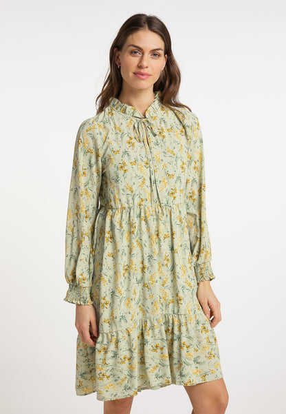 usha Women's Dress With Floral Print