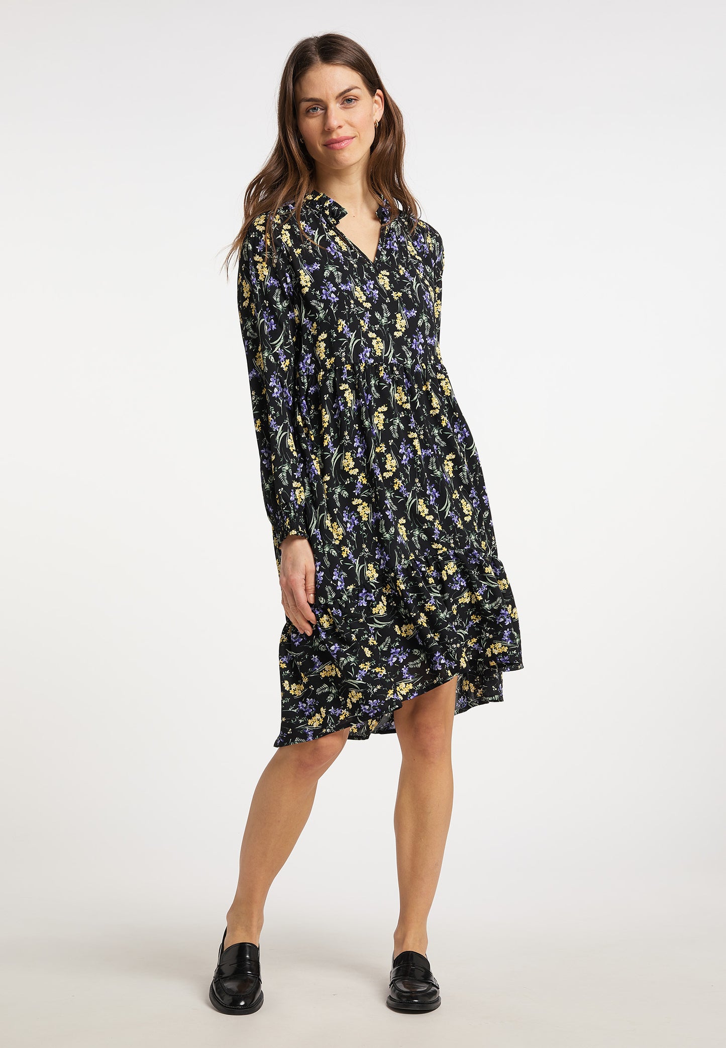 usha Women's Dress With Floral Print