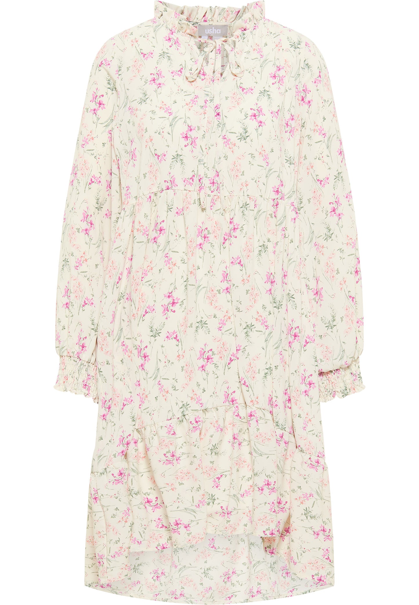 usha Women's Dress With Floral Print