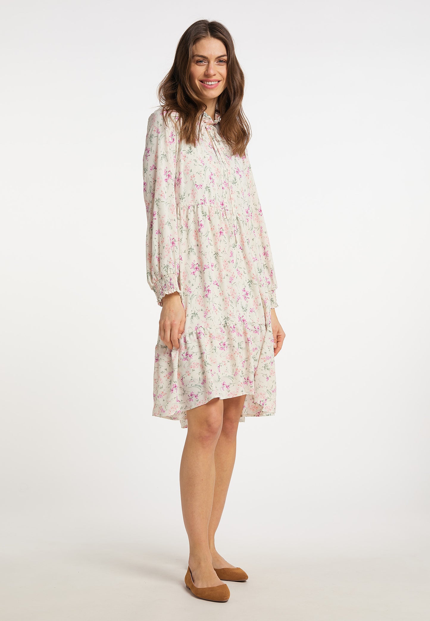 usha Women's Dress With Floral Print