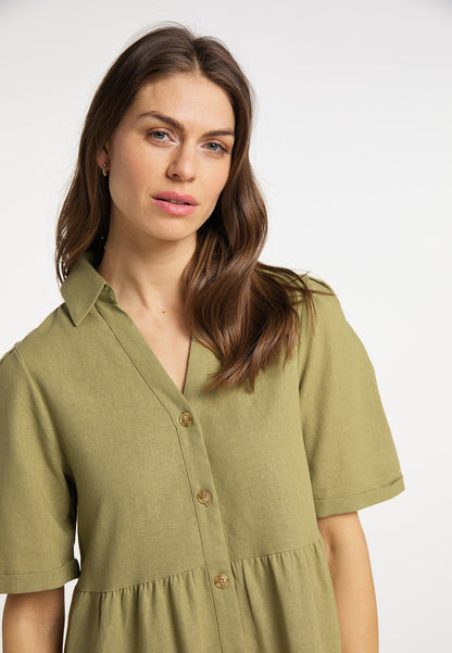 Usha Women's Wide Midi Dress