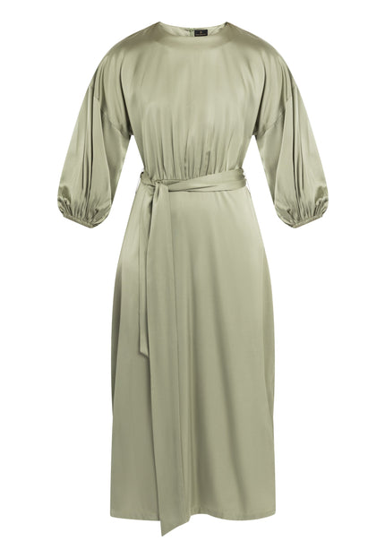 Dreimaster klassik Women's Satin Maxi Dress