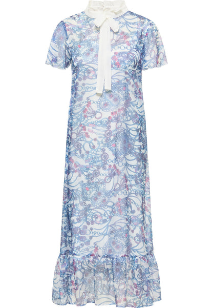 Faina Women's Midi Dress With All-Over Print