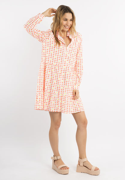 IZIA Kobiety Sukienka Midi z nadrukiem