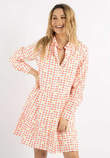 IZIA Kobiety Sukienka Midi z nadrukiem