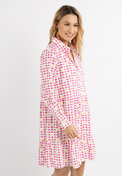 IZIA Kobiety Sukienka Midi z nadrukiem