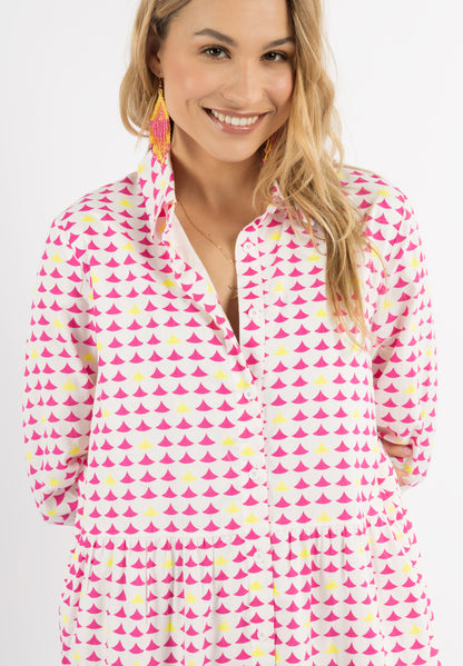 IZIA Kobiety Sukienka Midi z nadrukiem