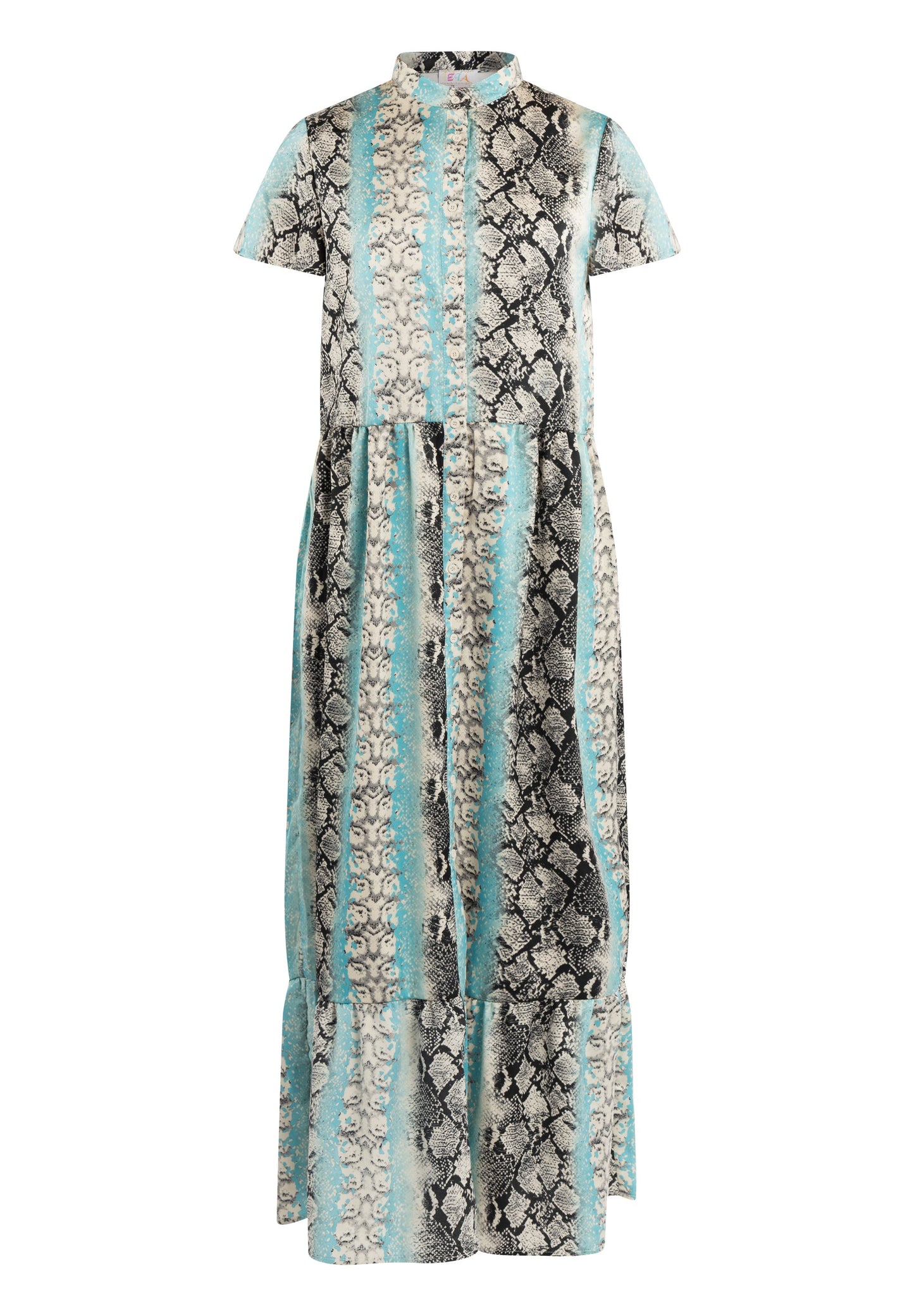 Izia Women's Dress Short Sleeve Maxi