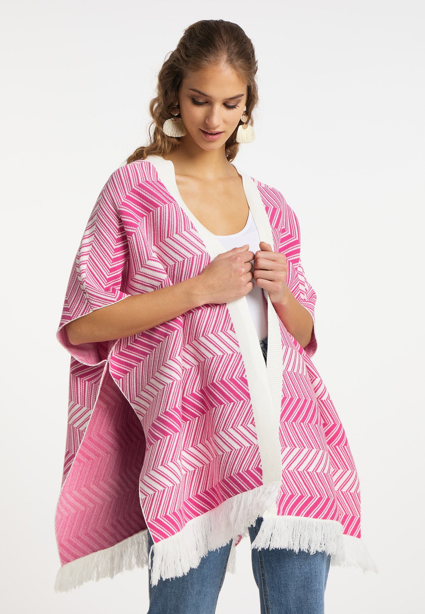 Izia Women's Knit Poncho