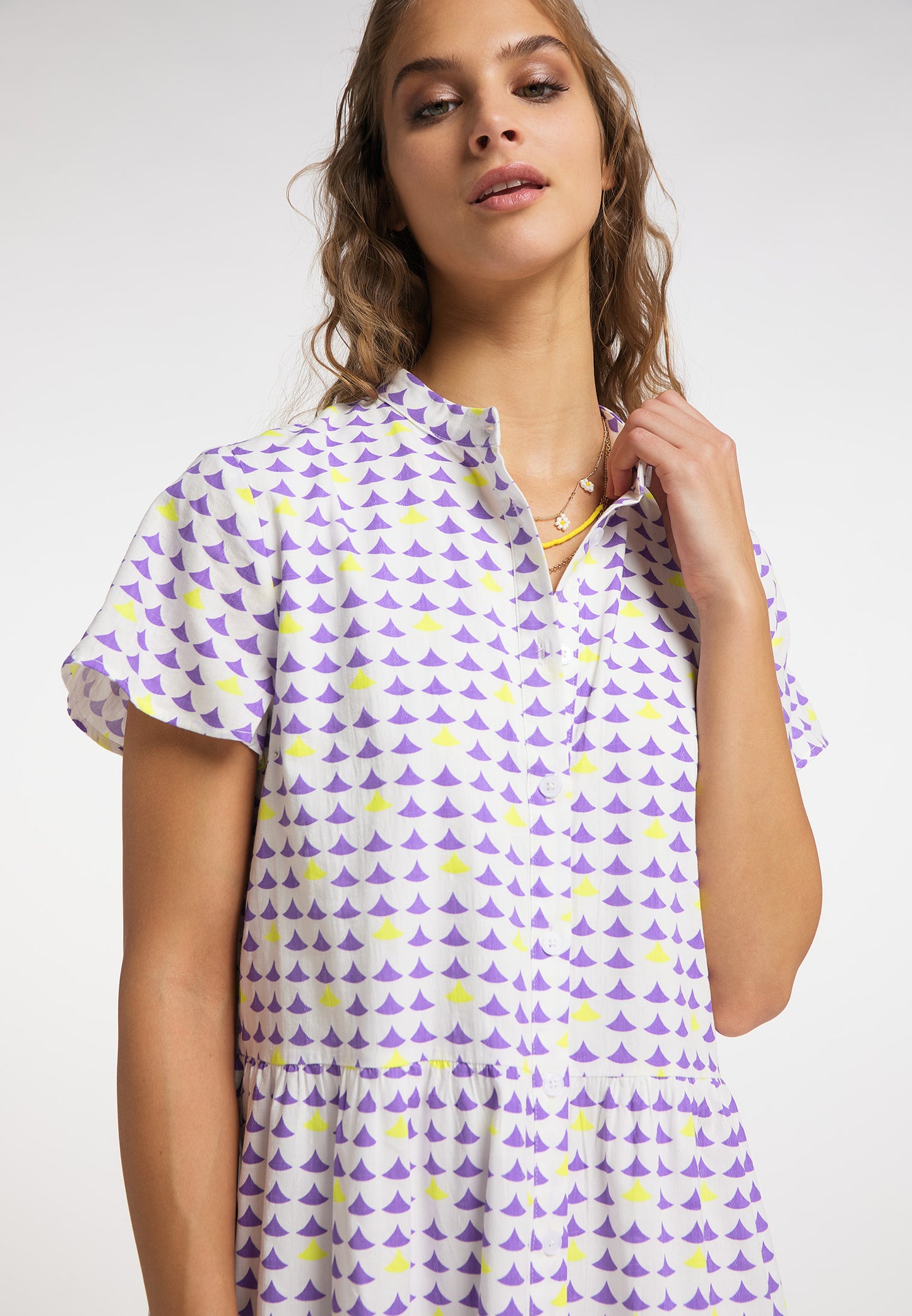 IZIA Women's Maxi Dress With All Over Print