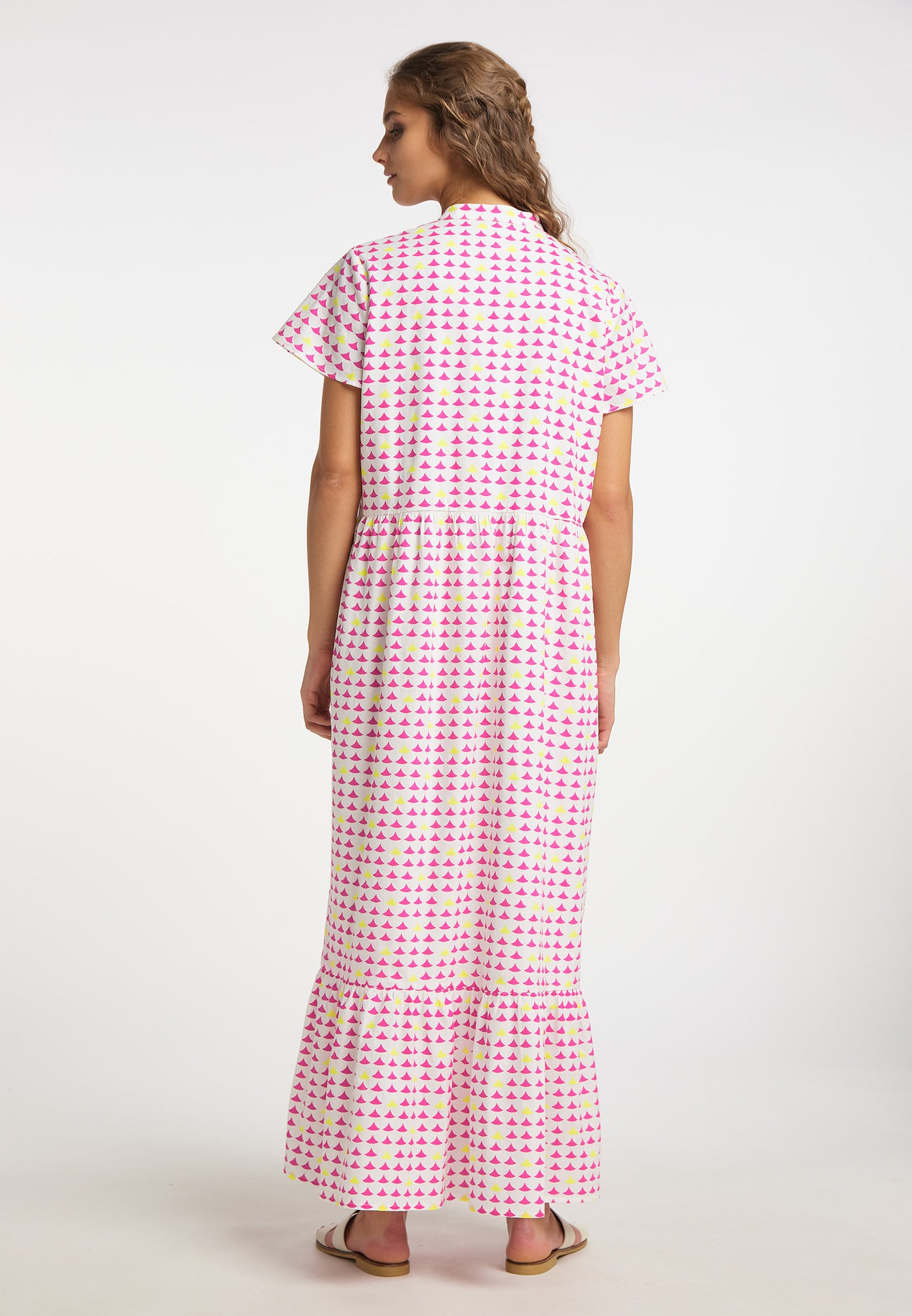 IZIA Women's Maxi Dress With All Over Print