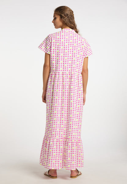 IZIA Women's Maxi Dress With All Over Print