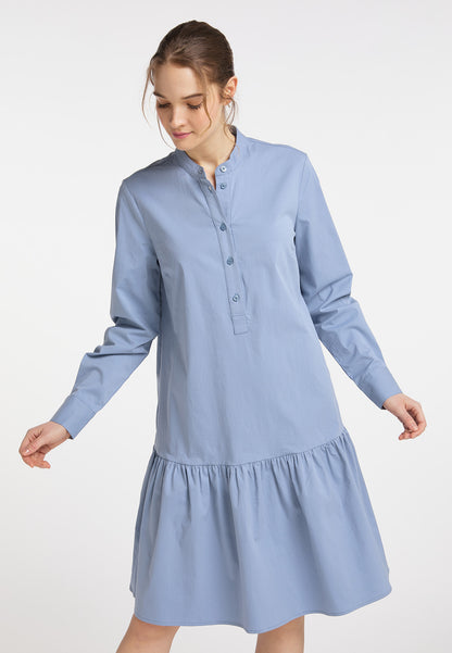DreiMaster Klassik Damen Shirt Kleid