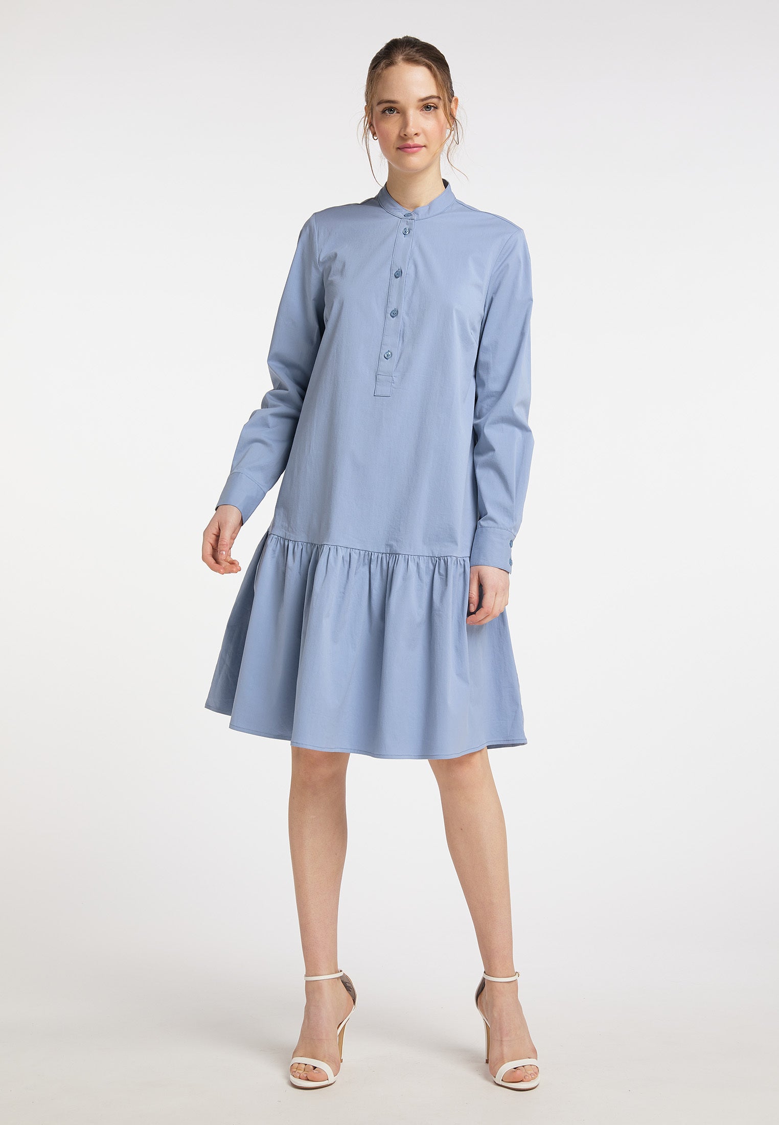 DreiMaster Klassik Damen Shirt Kleid