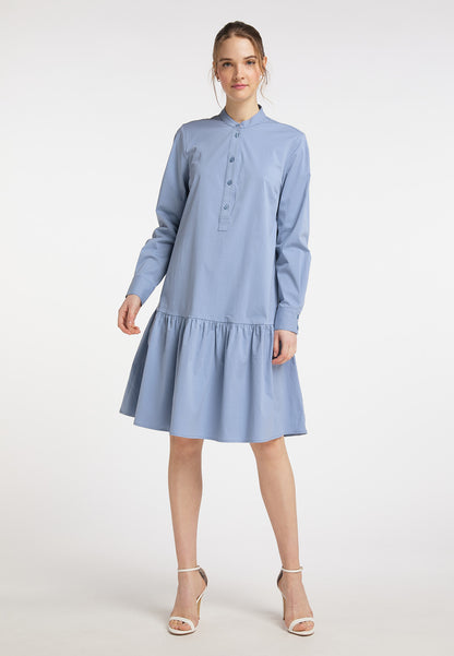 DreiMaster Klassik Damen Shirt Kleid