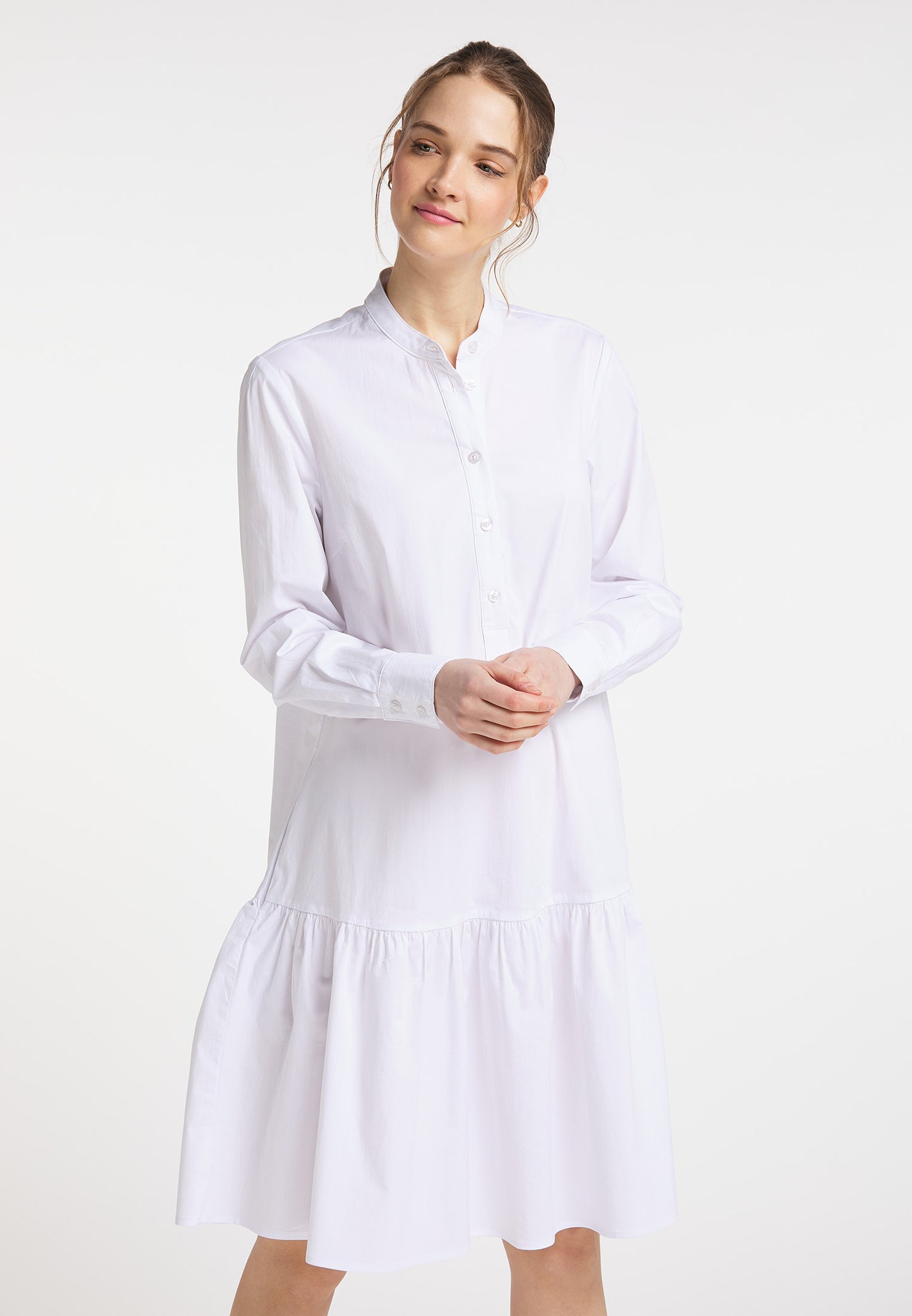 DreiMaster Klassik Damen Shirt Kleid