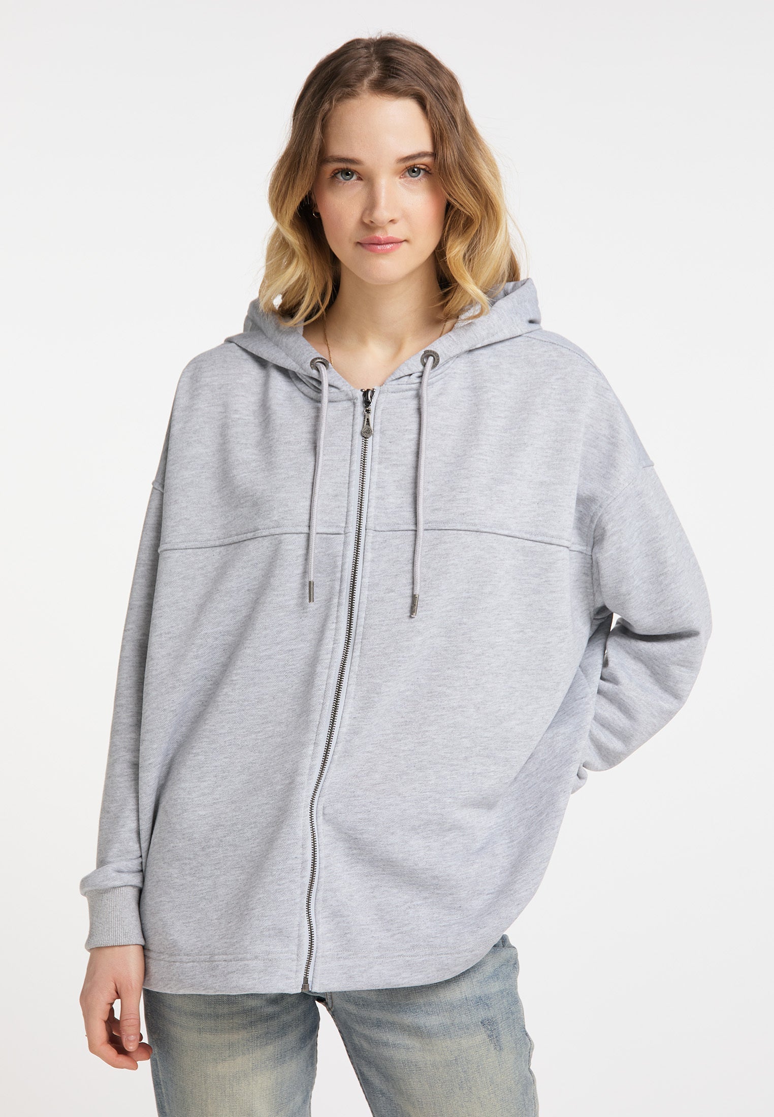 Dreimaster vintage Women's Oversized Zip Hoodie