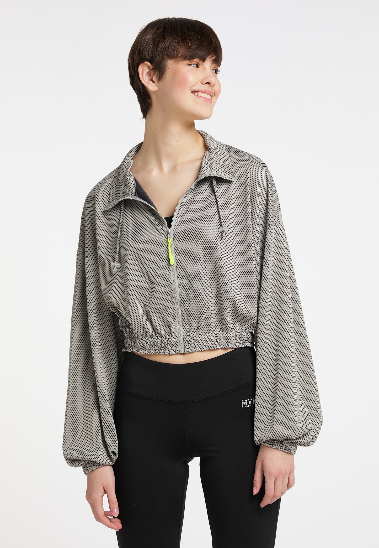 myMo ATHLSR Damen Cropped Jacke