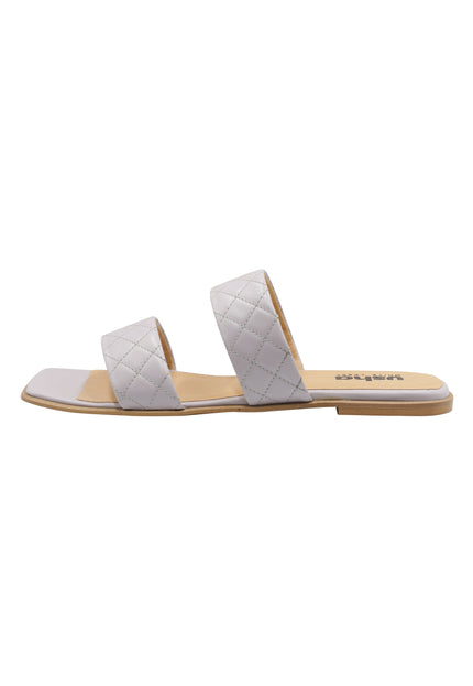 Usha white label Women's Leather Sandals