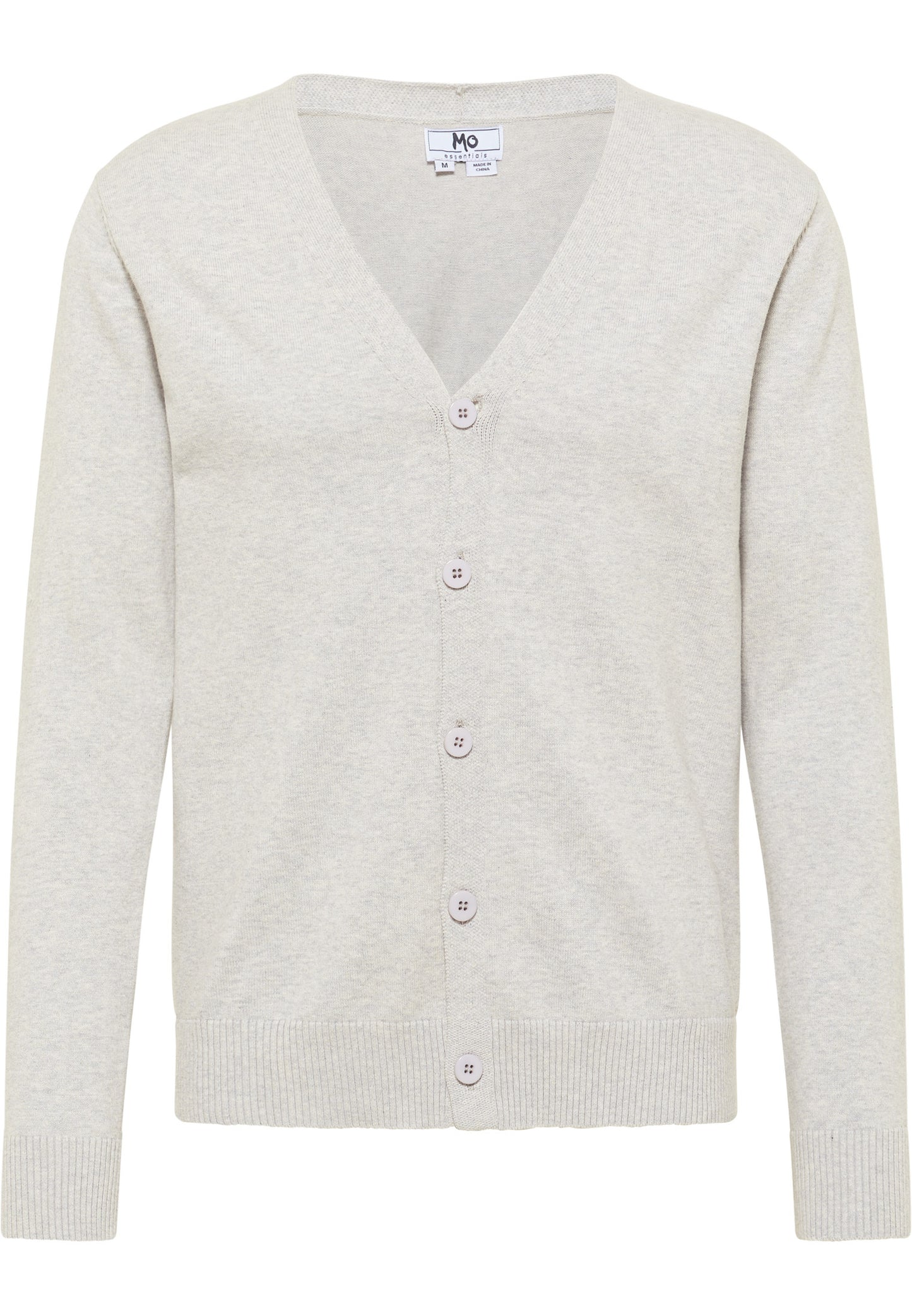 Mo ESSENTIALS Męski Kardigan