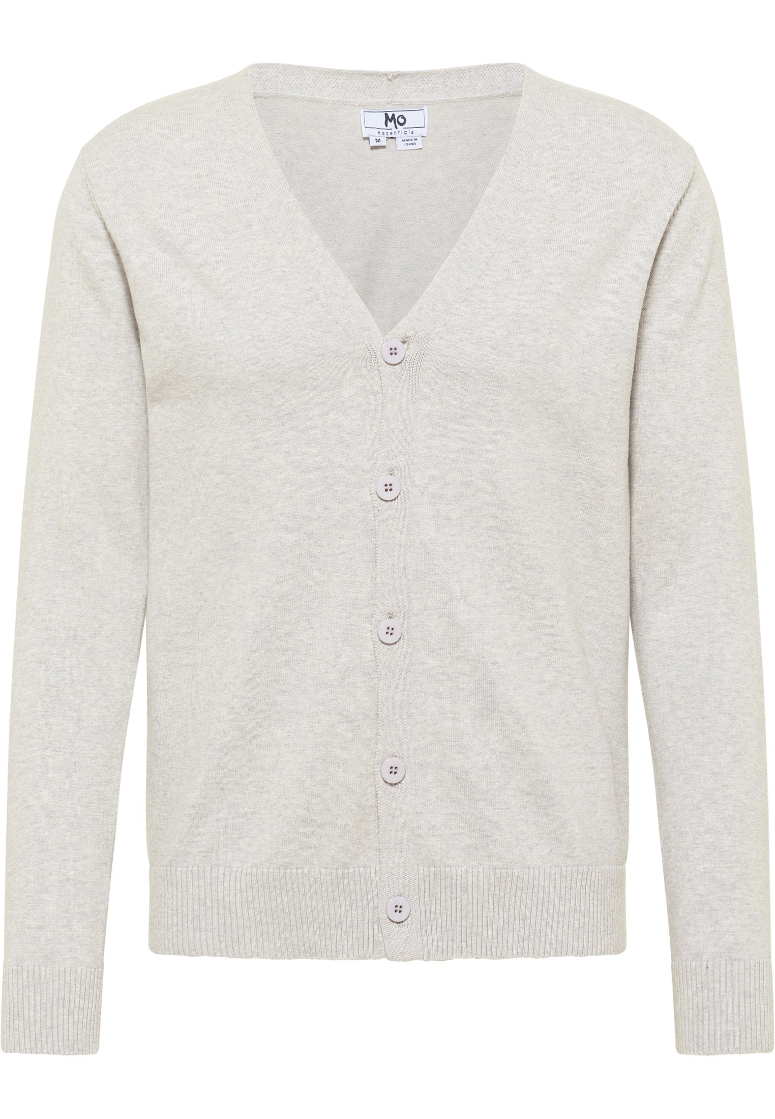 Mo ESSENTIALS Męski Kardigan