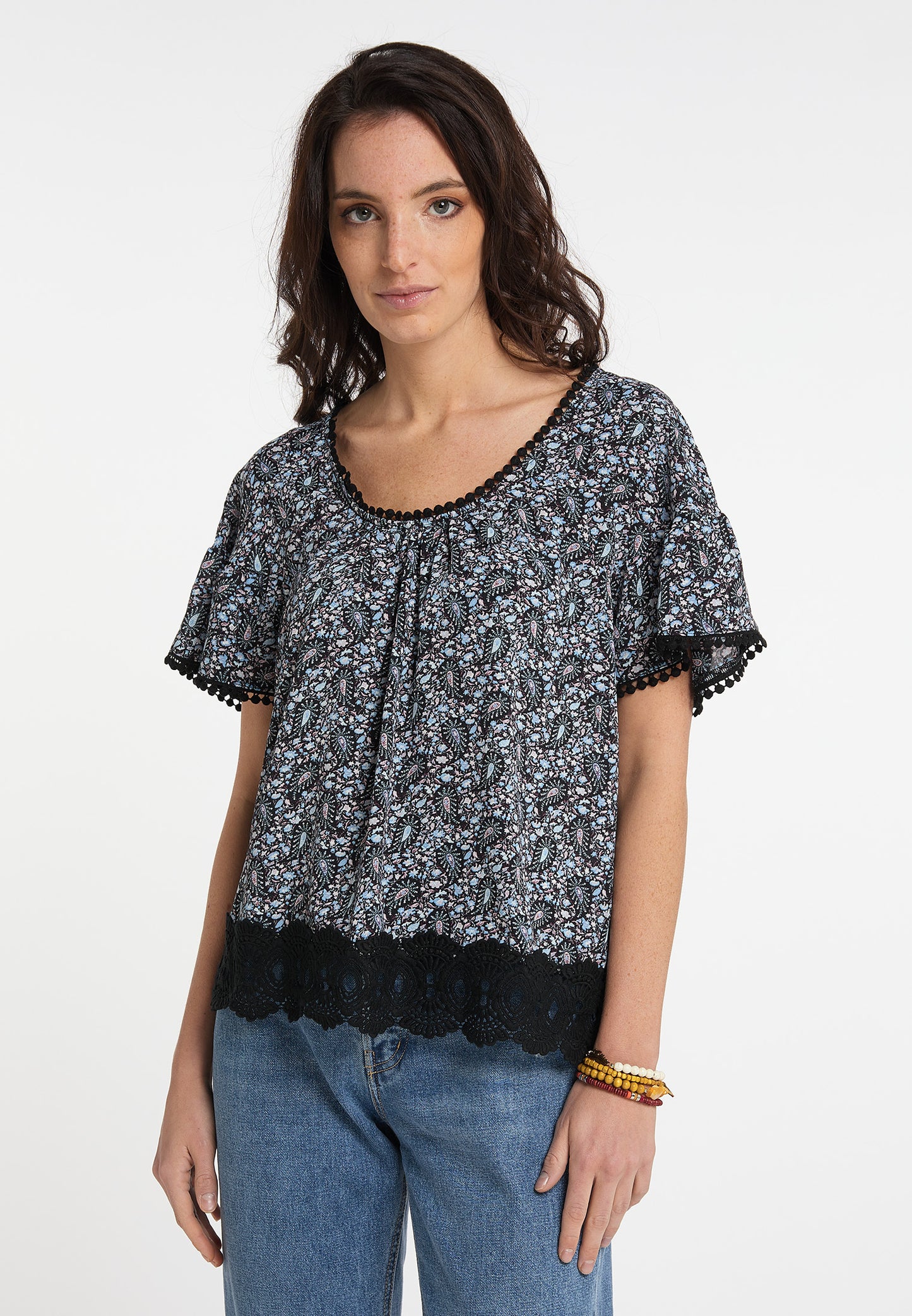 usha FESTIVAL Women's Blouse Shirt