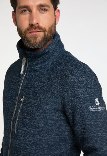 Schmuddelwedda Men's Knitted Fleece Jacket