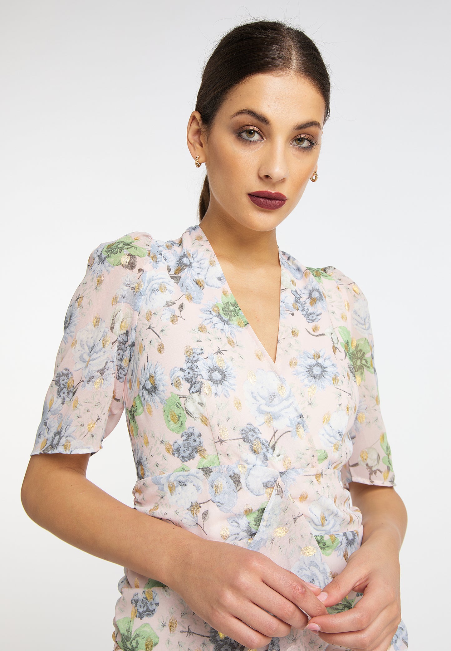 faina Women's Draped Dress