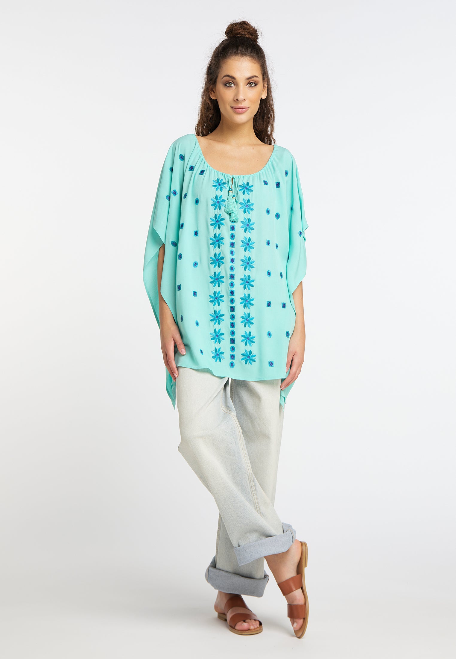 usha FESTIVAL Women's Poncho