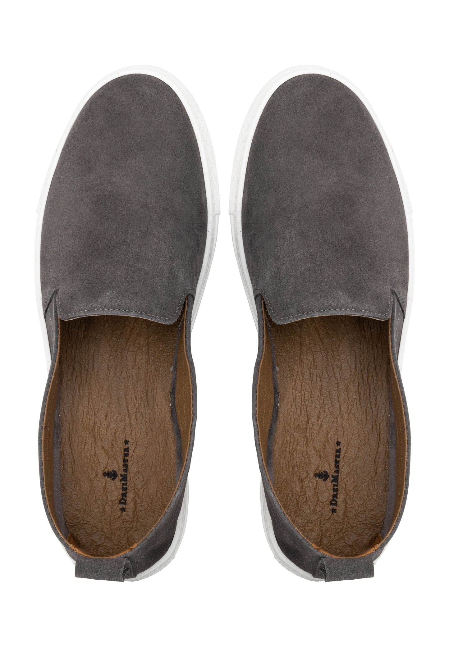 Dreimaster maritim Men's Leather Slip-Ons
