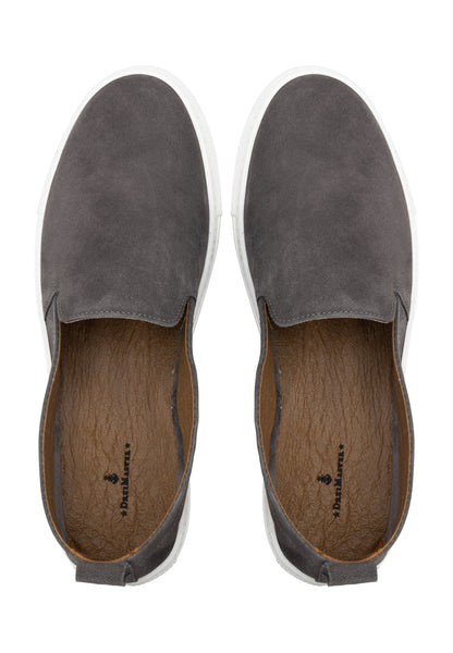 Dreimaster maritim Men's Leather Slip-Ons