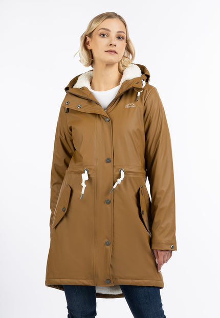 Icebound Women's Raincoat With Teddy Lining