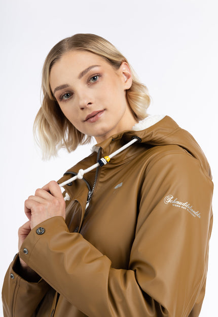 Schmuddelwedda Women's Rain Jacket With Teddy Lining