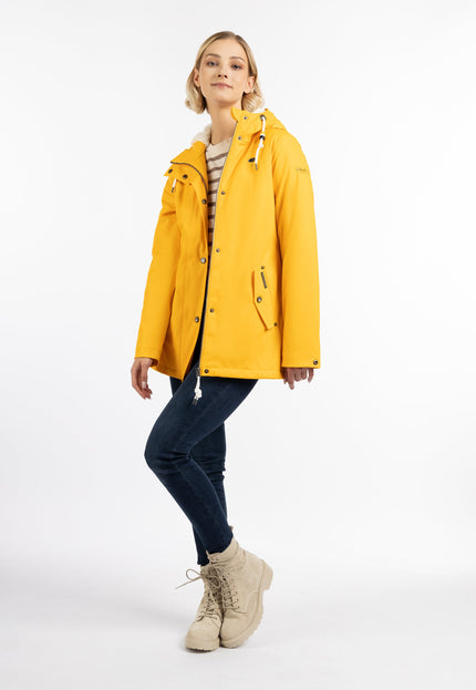 Schmuddelwedda Women's Rain Jacket With Teddy Lining