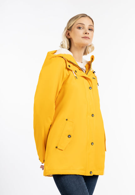 Schmuddelwedda Women's Rain Jacket With Teddy Lining