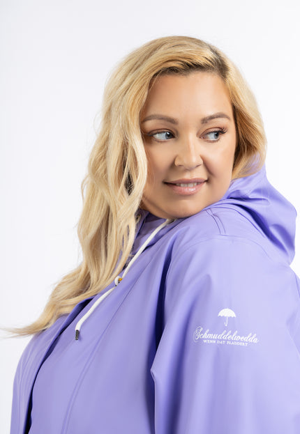 Schmuddelwedda Damen Plus Size Regenmantel