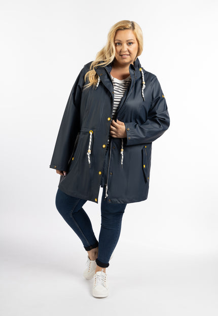 Schmuddelwedda Damen Plus Size Regenmantel