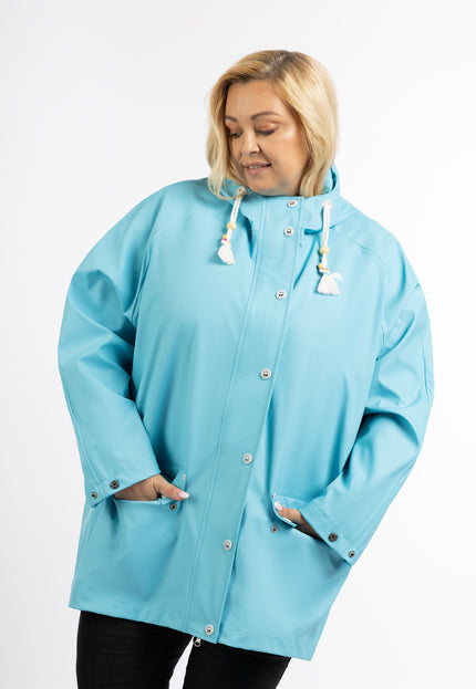 Schmuddelwedda Damen Plus Size Regenmantel