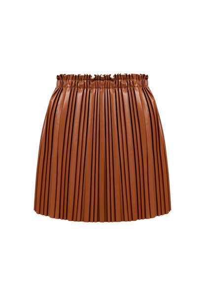 Faina Women's Faux Leather Skirt