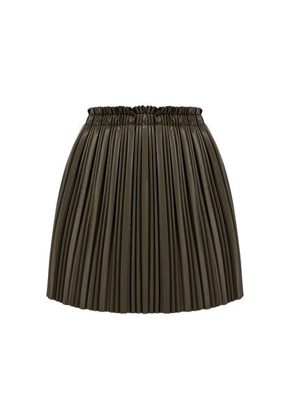 Faina Women's Faux Leather Skirt