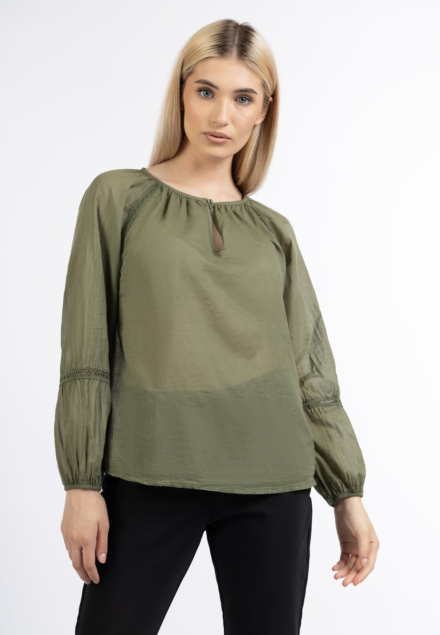 Dreimaster klassik Women's Cotton Blouse