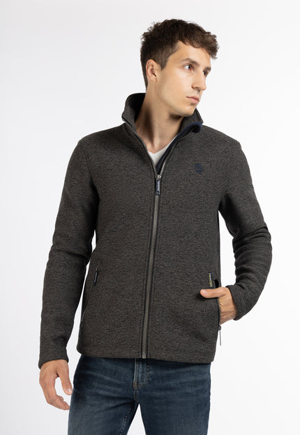 Schmuddelwedda Men's Knitted Fleece Jacket